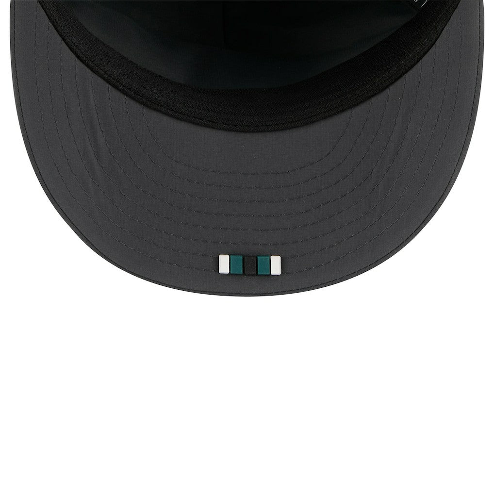 Philadelphia Eagles New Era 2025 Sideline Cold Weather Retro Crown 59FIFTY Fitted Hat Charcoal