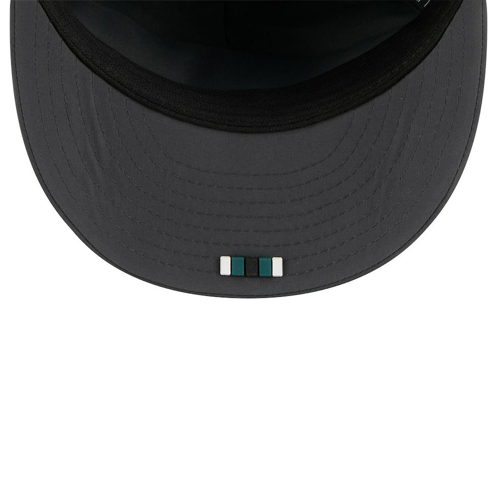 Philadelphia Eagles New Era 2025 Sideline Cold Weather Retro Crown 59FIFTY Fitted Hat Charcoal