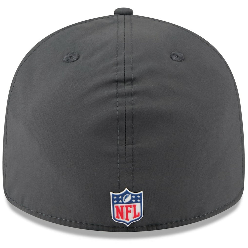 Detroit Lions New Era 2025 Sideline Cold Weather Retro Crown 59FIFTY Fitted Hat Charcoal