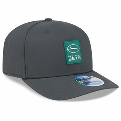 New York Jets New Era 2025 Sideline Cold Weather 9SEVENTY Adjustable Hat Charcoal