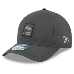 Baltimore Ravens New Era 2025 Sideline Cold Weather 9FORTY M-Crown Adjustable Hat Charcoal