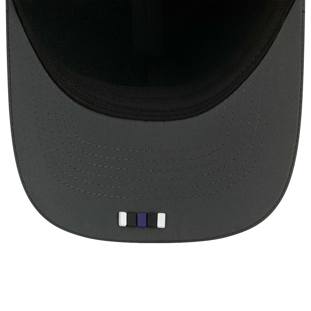 Baltimore Ravens New Era 2025 Sideline Cold Weather 9FORTY M-Crown Adjustable Hat Charcoal