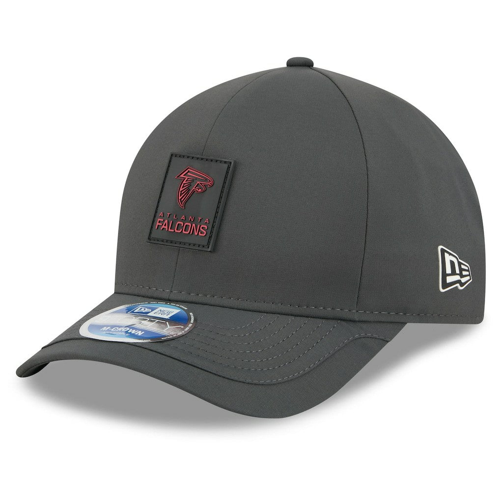 Atlanta Falcons New Era 2025 Sideline Cold Weather 9FORTY M-Crown Adjustable Hat Charcoal