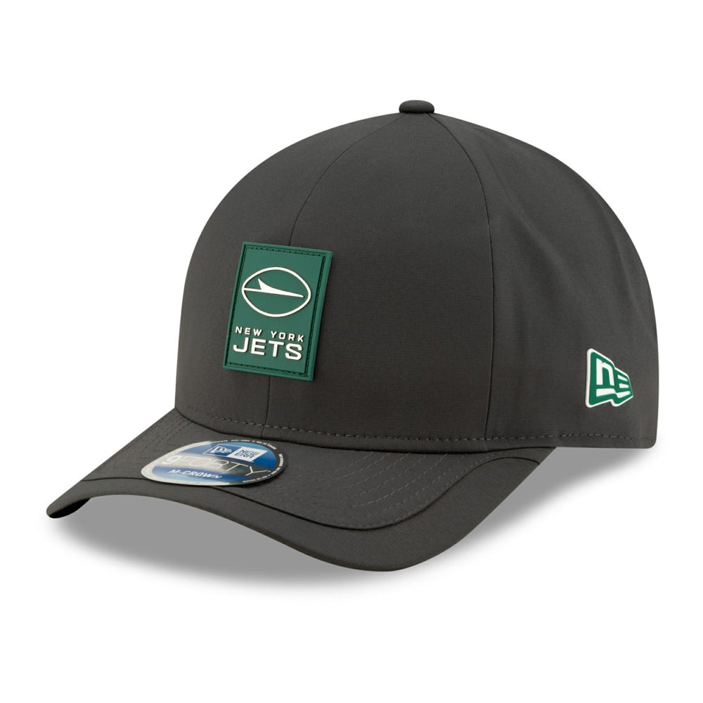 New York Jets New Era 2025 Sideline Cold Weather 9FORTY M-Crown Adjustable Hat Charcoal
