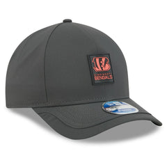 Cincinnati Bengals New Era 2025 Sideline Cold Weather 9FORTY M-Crown Adjustable Hat Charcoal