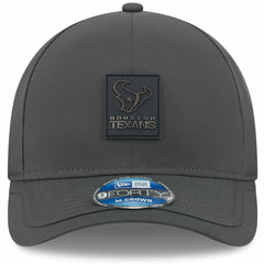 Houston Texans New Era 2025 Sideline Cold Weather 9FORTY M-Crown Adjustable Hat Charcoal