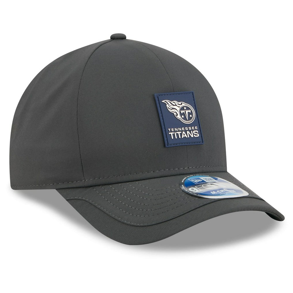 Tennessee Titans New Era 2025 Sideline Cold Weather 9FORTY M-Crown Adjustable Hat Charcoal