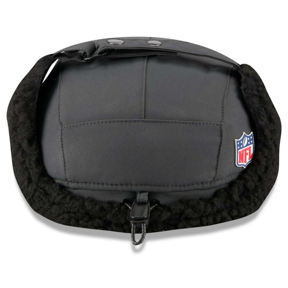 Cincinnati Bengals New Era 2025 Sideline Cold Weather Runner Dog Ear Adjustable Hat Charcoal