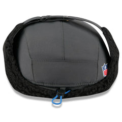 Detroit Lions New Era 2025 Sideline Cold Weather Runner Dog Ear Adjustable Hat Charcoal