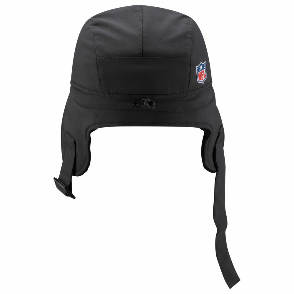 Houston Texans New Era 2025 Sideline Cold Weather Runner Dog Ear Adjustable Hat Charcoal
