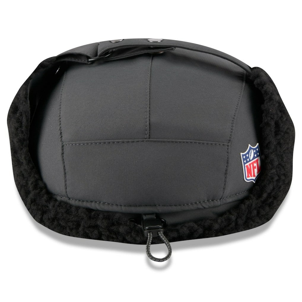Baltimore Ravens New Era 2025 Sideline Cold Weather Runner Dog Ear Adjustable Hat Charcoal
