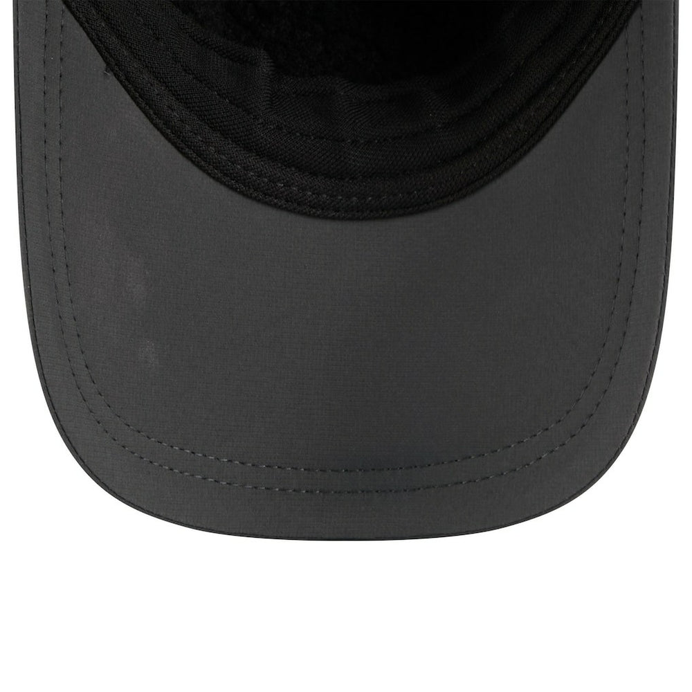 Atlanta Falcons New Era 2025 Sideline Cold Weather Runner Dog Ear Adjustable Hat Charcoal