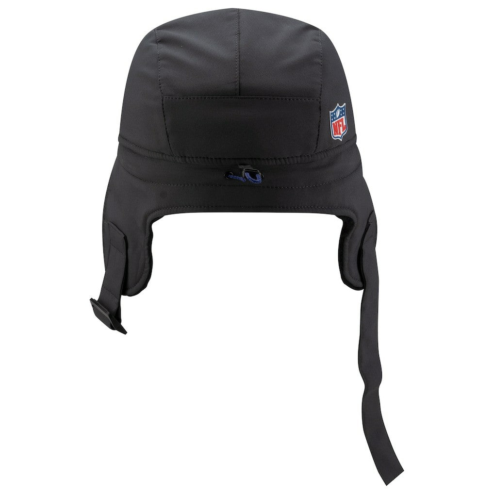 Buffalo Bills New Era 2025 Sideline Cold Weather Runner Dog Ear Adjustable Hat Charcoal