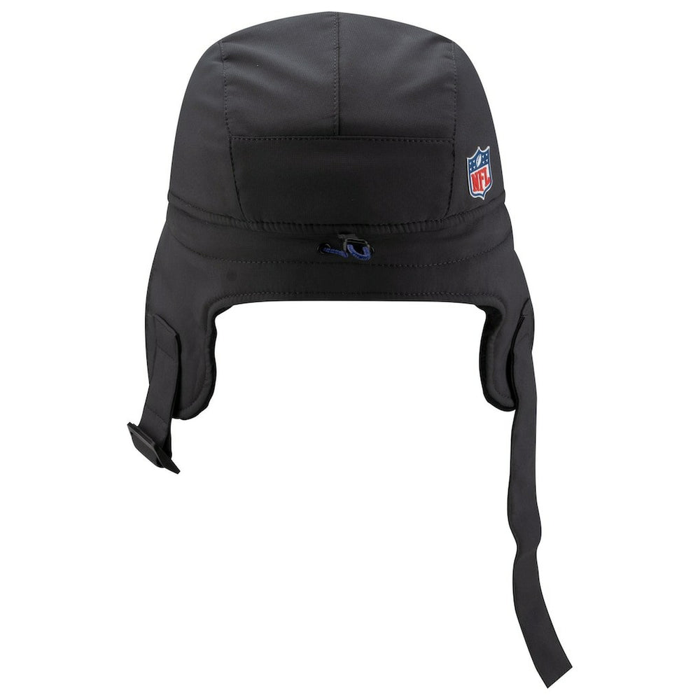 Buffalo Bills New Era 2025 Sideline Cold Weather Runner Dog Ear Adjustable Hat Charcoal