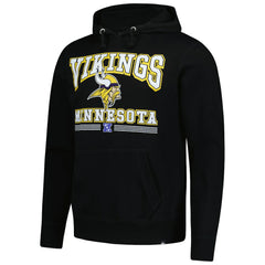 Minnesota Vikings '47 Packed House Headline Pullover Hoodie Black