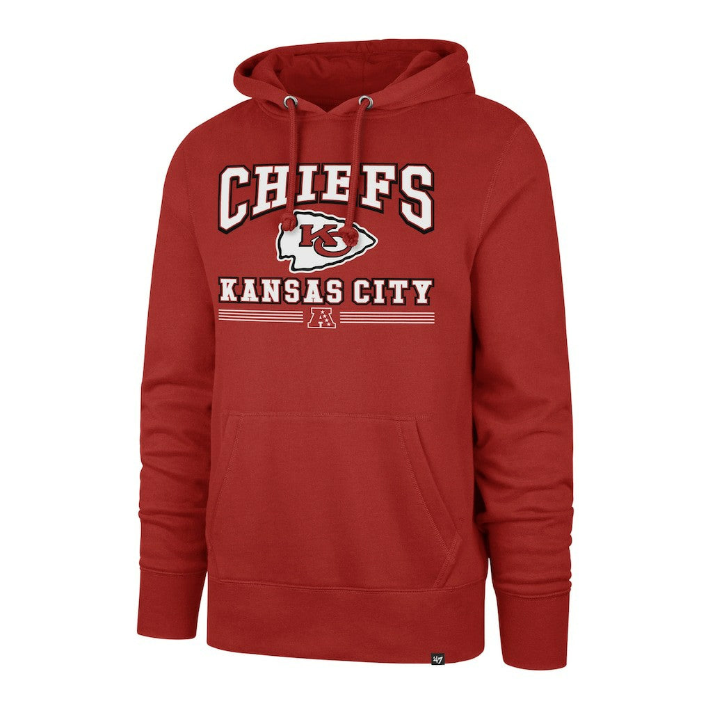 Kansas City Chiefs '47 Packed House Headline Pullover Hoodie Red