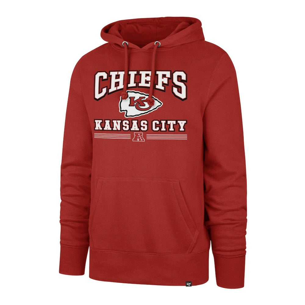 Kansas City Chiefs '47 Packed House Headline Pullover Hoodie Red