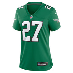 Quinyon Mitchell Philadelphia Eagles Women's Alternate Game Jersey Kelly Green