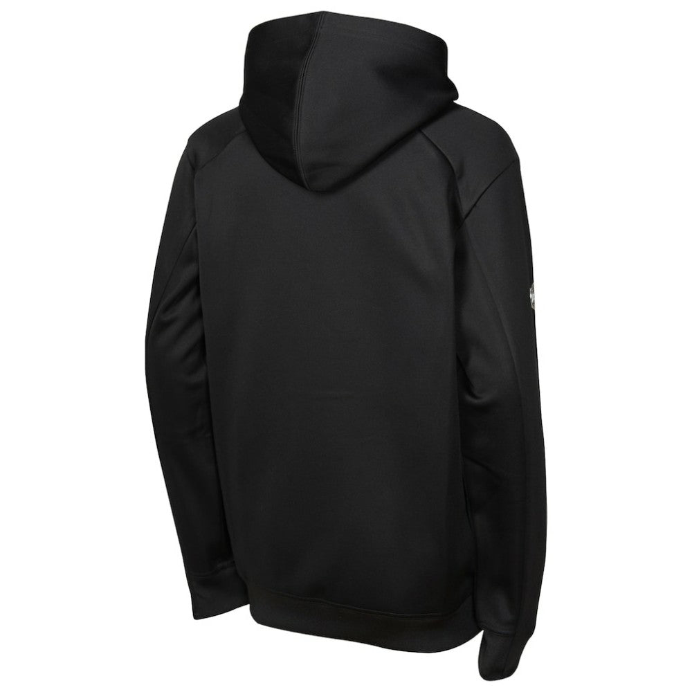 NHL Pittsburgh Penguins Fanatics Youth Authentic Pro Rink Raglan Hoodie - Black