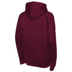 NHL Colorado Avalanche Fanatics Youth Authentic Pro Rink Raglan Hoodie - Burgundy