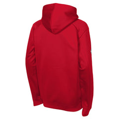 NHL Washington Capitals Fanatics Youth Authentic Pro Rink Raglan Hoodie - Red