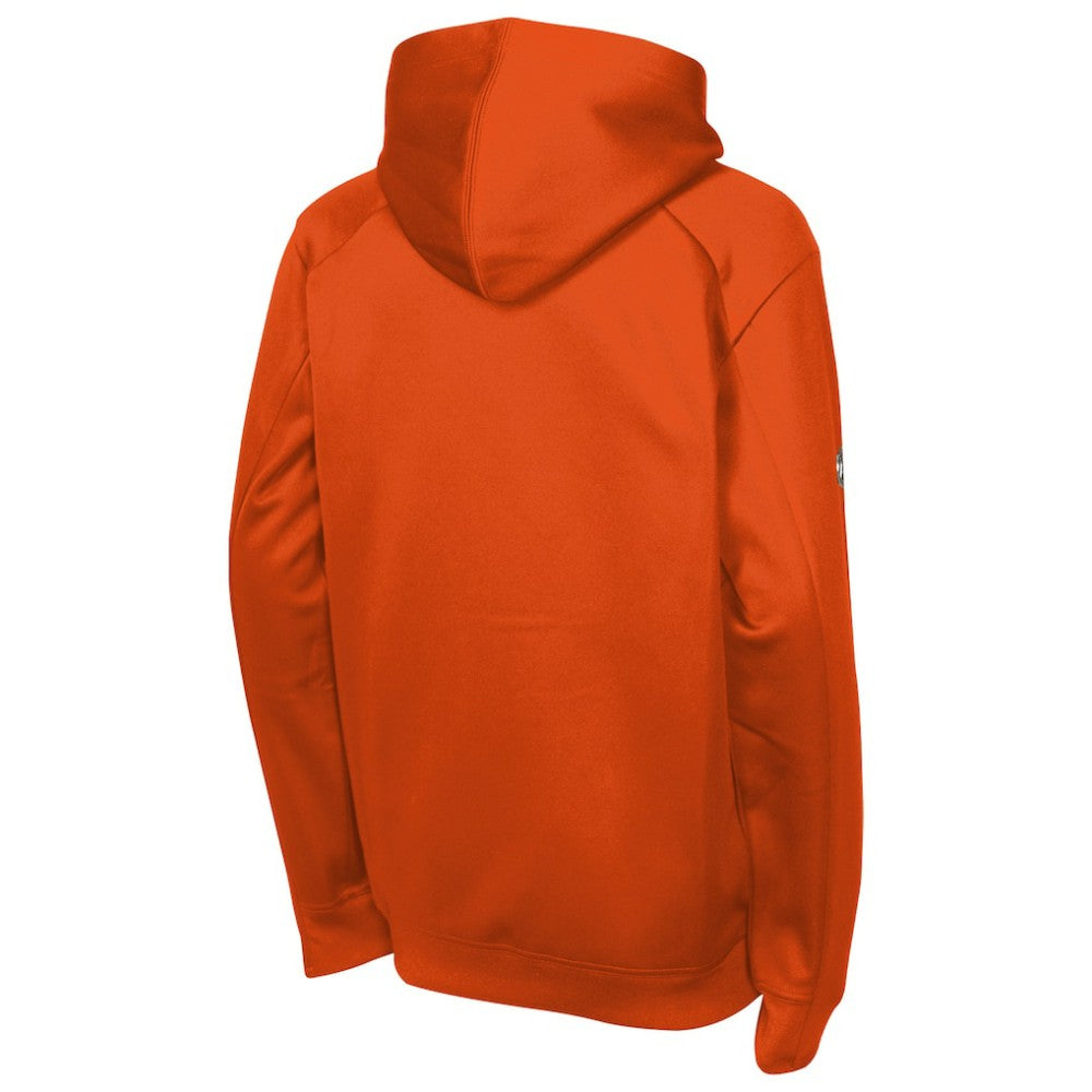 NHL Philadelphia Flyers Fanatics Youth Authentic Pro Rink Raglan Hoodie - Orange