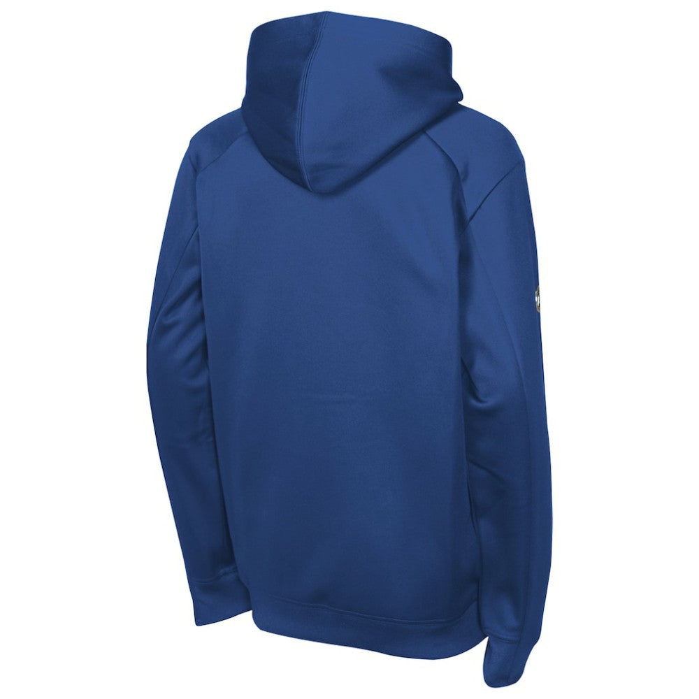 NHL Tampa Bay Lightning Fanatics Youth Authentic Pro Rink Raglan Hoodie - Blue