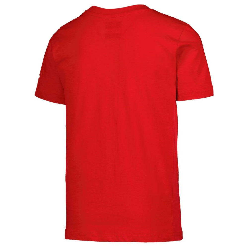 NHL Chicago Blackhawks Fanatics Youth Authentic Pro Wordmark T-Shirt - Red