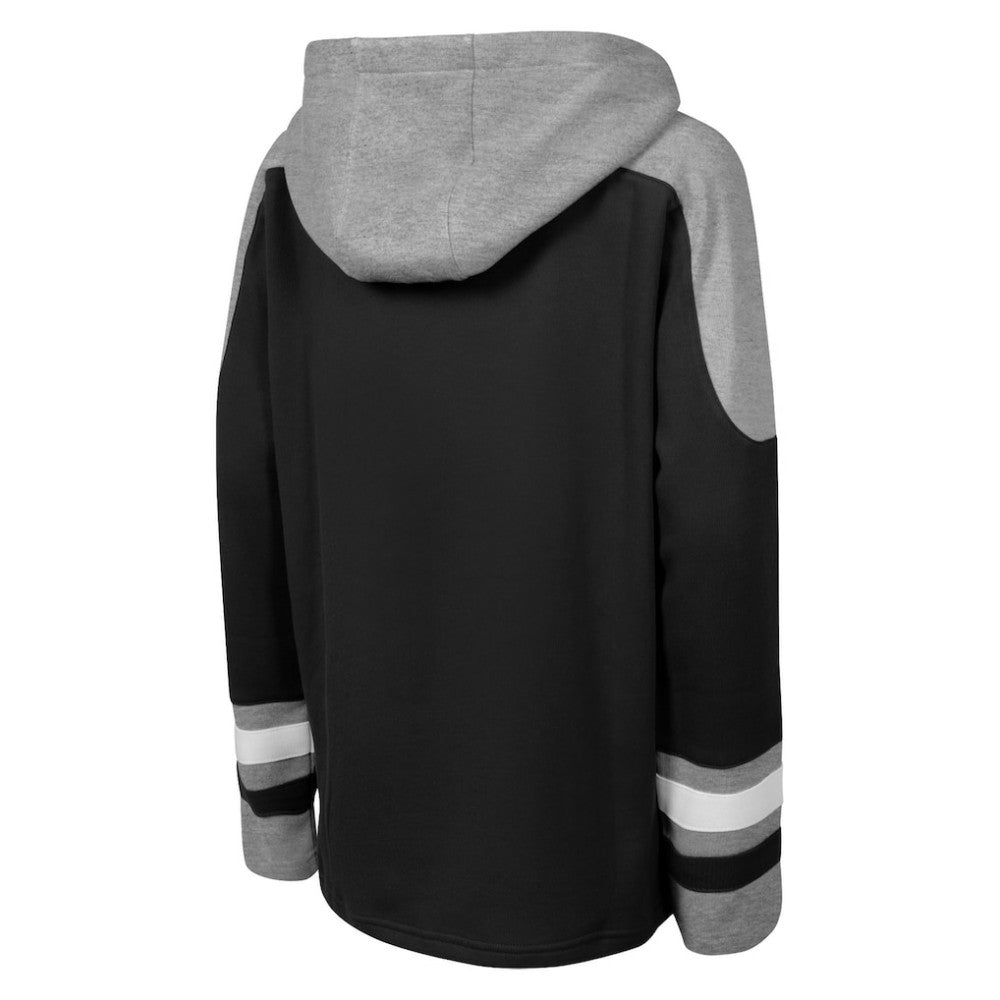 NHL Los Angeles Kings Outerstuff Youth Ageless Must Have Home V-Neck Hoodie - Black