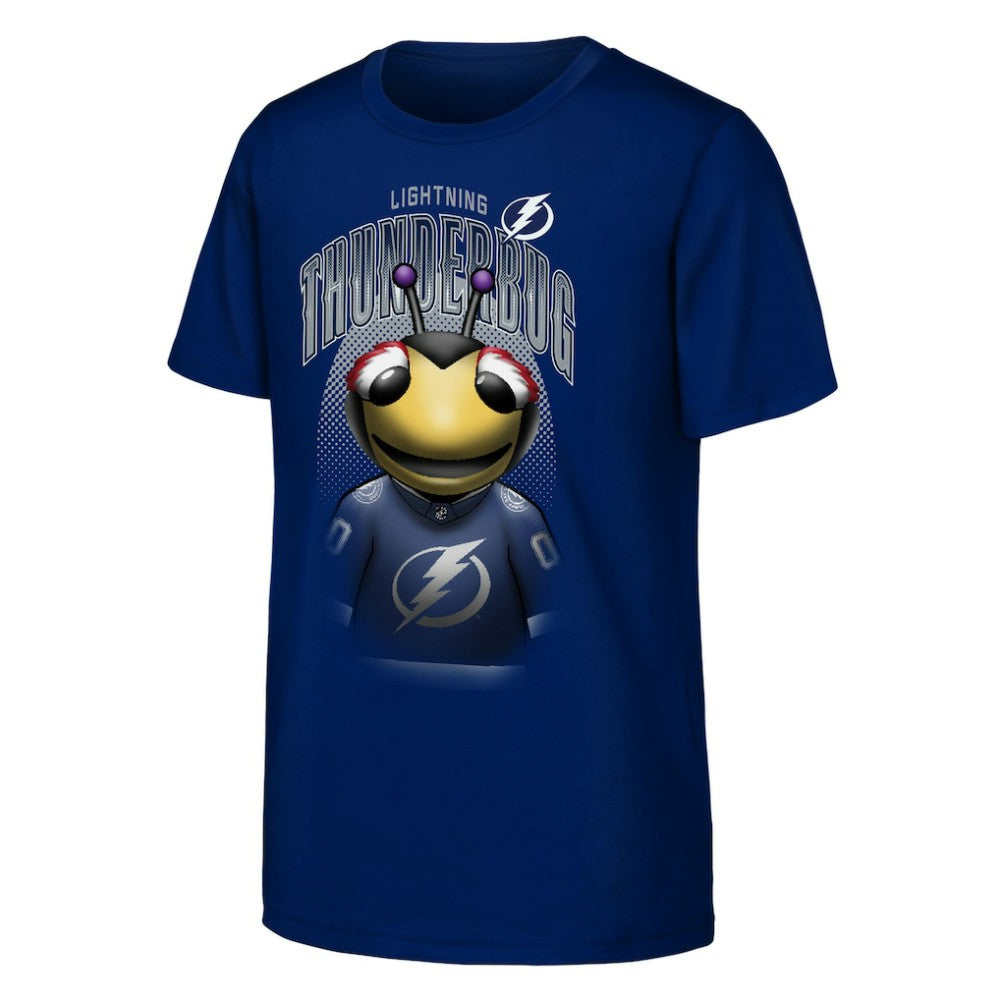 NHL Tampa Bay Lightning Outerstuff Youth Mascot Highlight T-Shirt - Blue