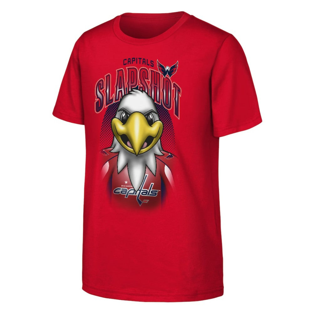 NHL Washington Capitals Outerstuff Youth Mascot Highlight T-Shirt - Red