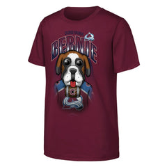 NHL Colorado Avalanche Outerstuff Youth Mascot Highlight T-Shirt - Burgundy