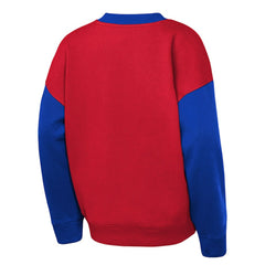 NHL New York Rangers Outerstuff Youth Impact Player Sweatshirt - Red/Blue