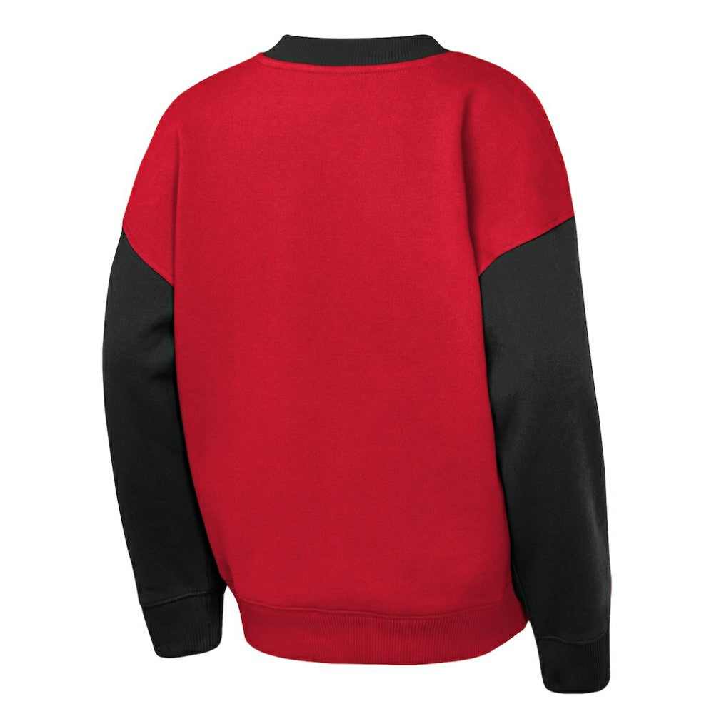 NHL New Jersey Devils Outerstuff Youth Impact Player Sweatshirt - Red/Black