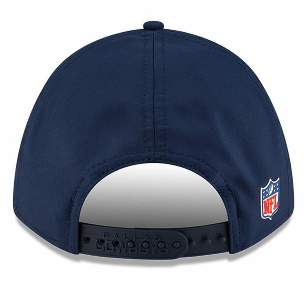 Dallas Cowboys New Era Youth 2025 Sideline 9FORTY Adjustable Hat Navy