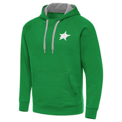NHL Dallas Stars Antigua St. Patrick's Day Victory Pullover Hoodie - Kelly Green