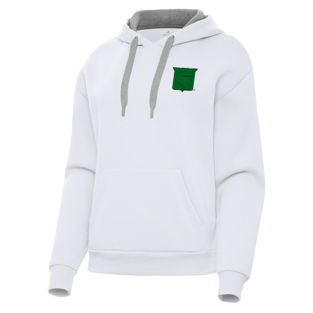 NHL New York Rangers Antigua Women's St. Patrick's Day Victory Pullover Hoodie - White