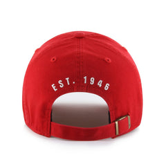 San Francisco 49ers '47 Hard Hat Clean Up Adjustable Hat Scarlet