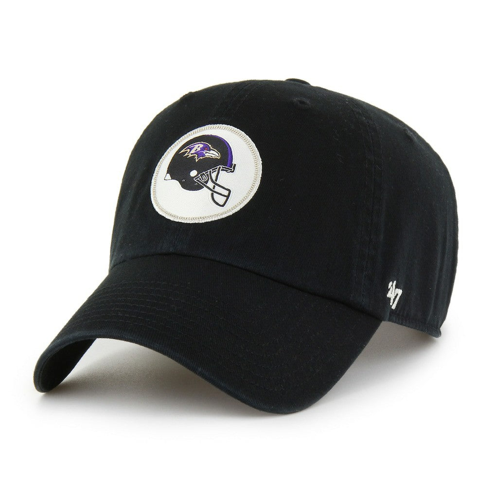 Baltimore Ravens '47 Hard Hat Clean Up Adjustable Hat Black