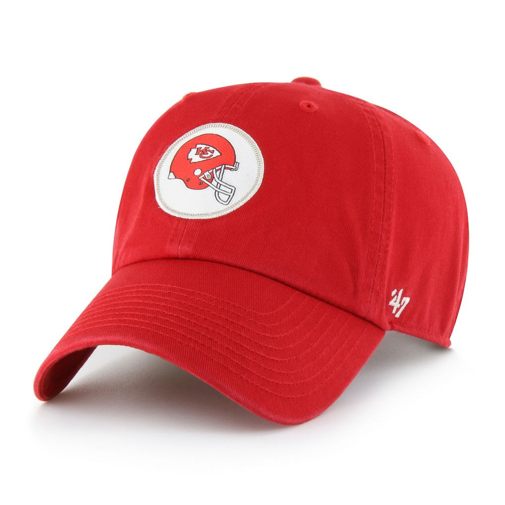 Kansas City Chiefs '47 Hard Hat Clean Up Adjustable Hat Red