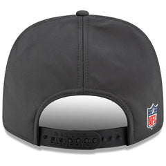 Dallas Cowboys New Era 2025 Sideline Cold Weather Split Panel 9FIFTY Snapback Hat Charcoal