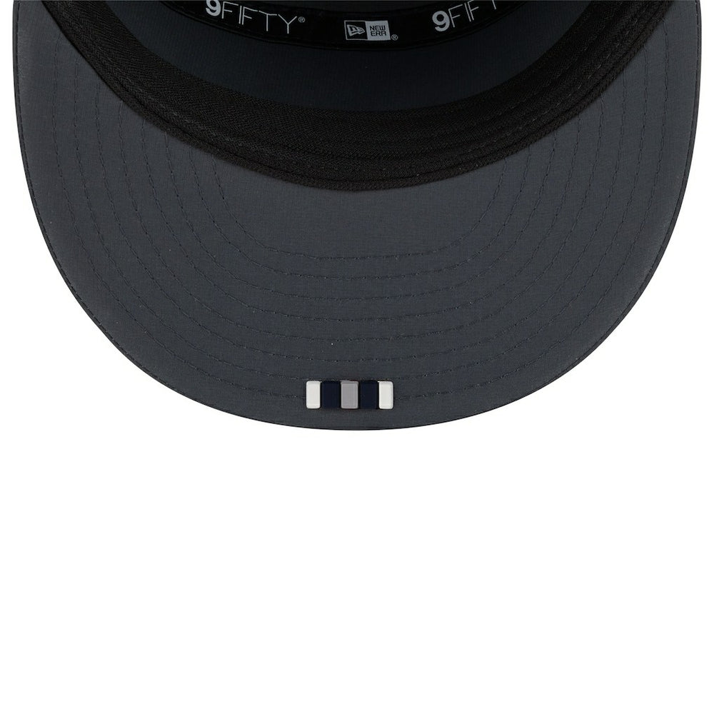 Dallas Cowboys New Era 2025 Sideline Cold Weather Split Panel 9FIFTY Snapback Hat Charcoal