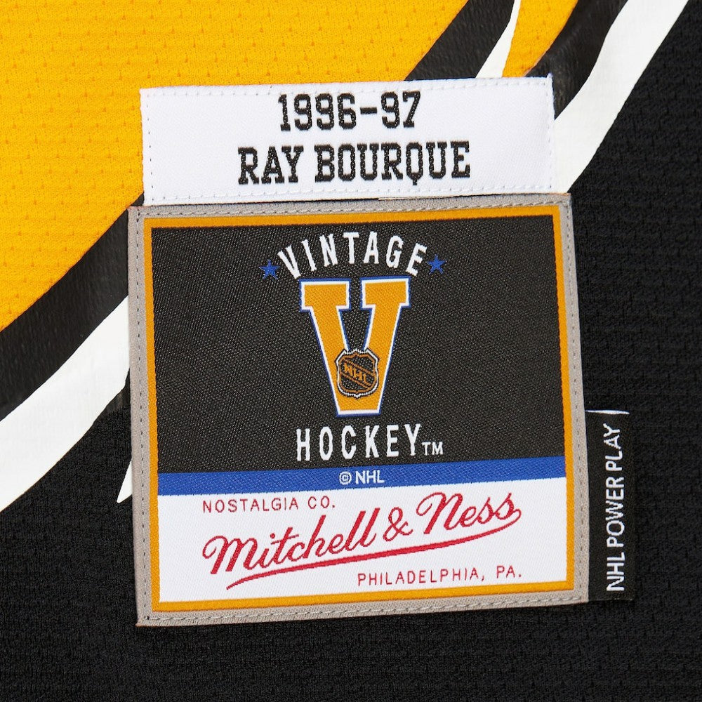 NHL Ray Bourque Boston Bruins Mitchell & Ness 1996-97 Power Play Jersey - Gold