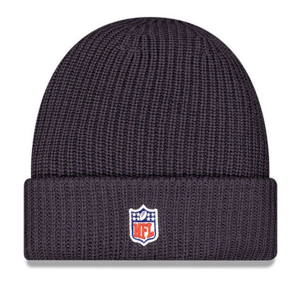 Dallas Cowboys New Era 2025 Sideline Cold Weather Cuffed Knit Hat Charcoal