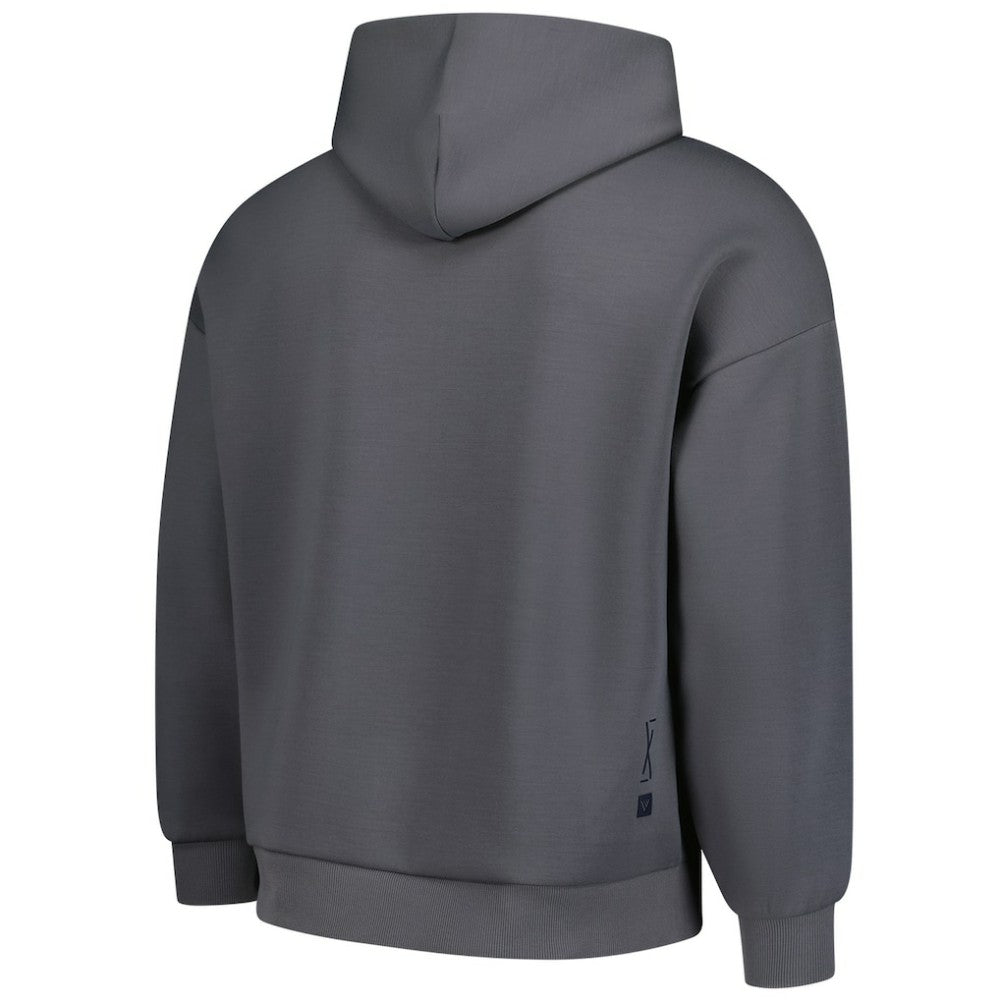 USMNT Levelwear Luxe Signature Tri-Blend Pullover Hoodie Gray