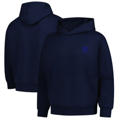 USMNT Levelwear Luxe Signature Tri-Blend Pullover Hoodie Navy sale