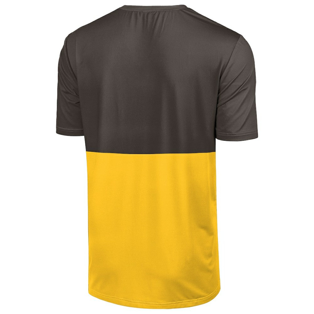 San Diego Padres FOCO Big Logo Mascot T-Shirt - Brown/Gold T-shirts