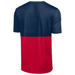 Atlanta Braves FOCO Big Logo Mascot T-Shirt - Navy/Red T-shirts