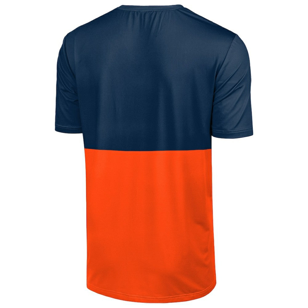 Detroit Tigers FOCO Big Logo Mascot T-Shirt - Navy/Orange T-shirts