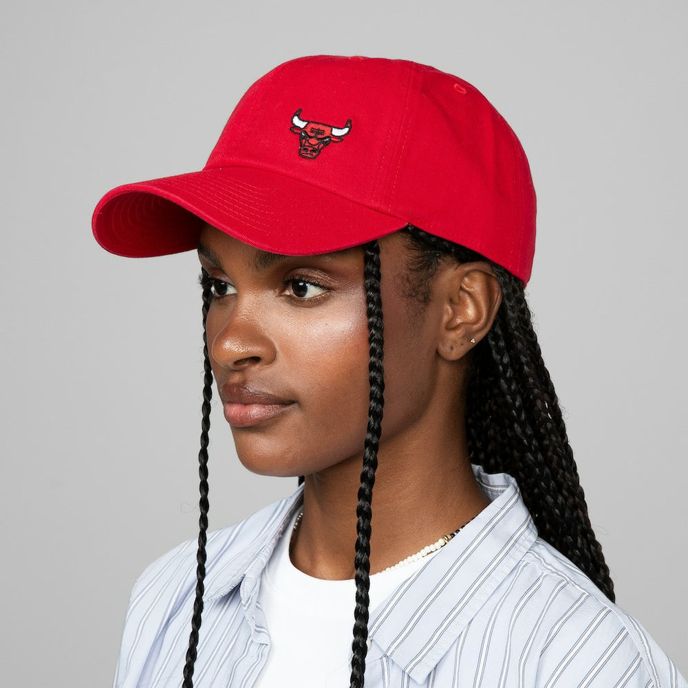 Chicago Bulls Women's Micro Lefty Adjustable Hat Red